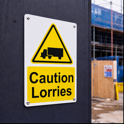 Warning Notice Signs | Made from 3mm Acrylic | ISO 7010 | Small Medium and Large Sizes