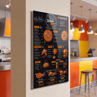 Custom Business Signs UV Printed | Made from 3mm Acrylic | Small Medium Large Extra Large | Any Text or Logo