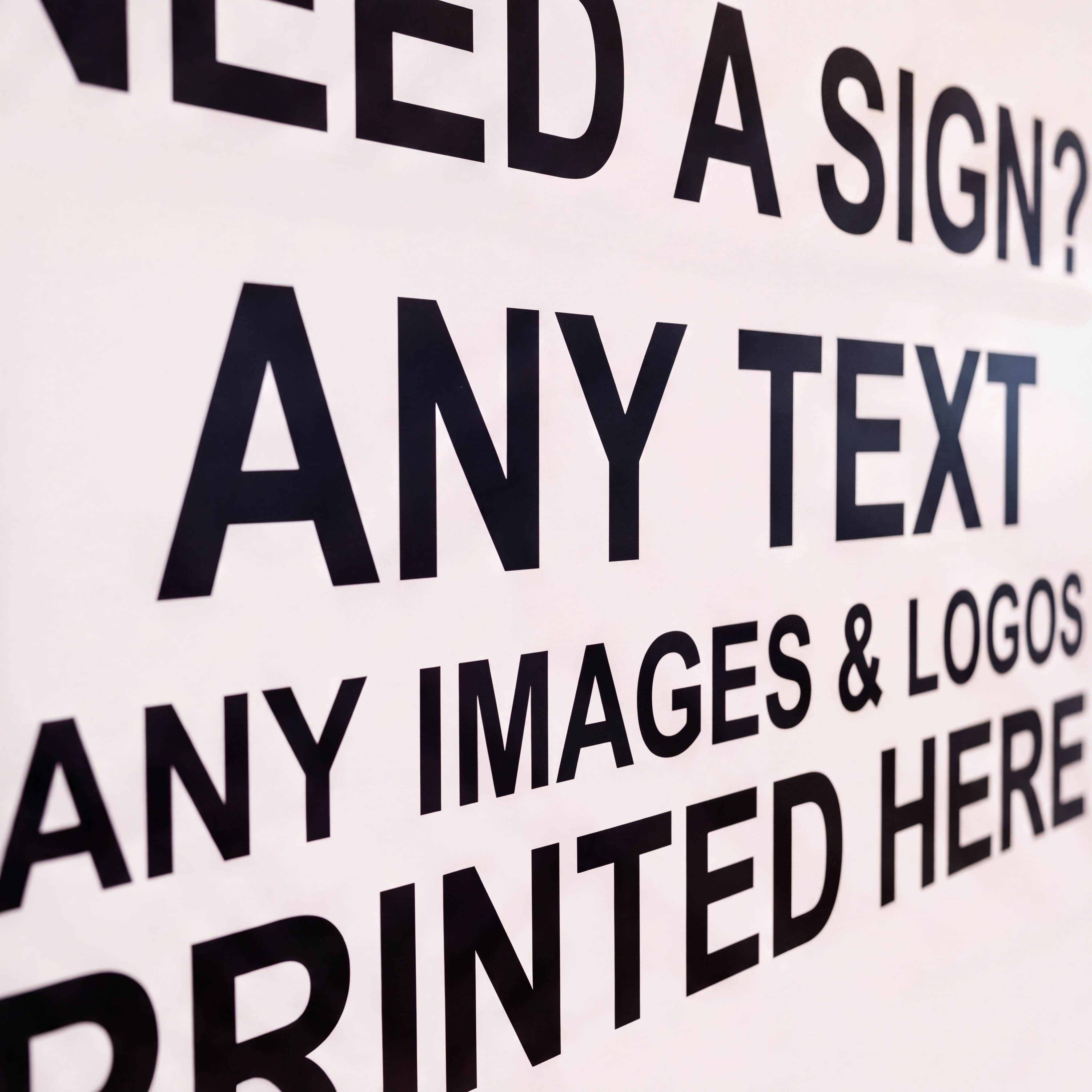 Custom Business Signs UV Printed | Made from 3mm Acrylic | Small Medium Large Extra Large | Any Text or Logo