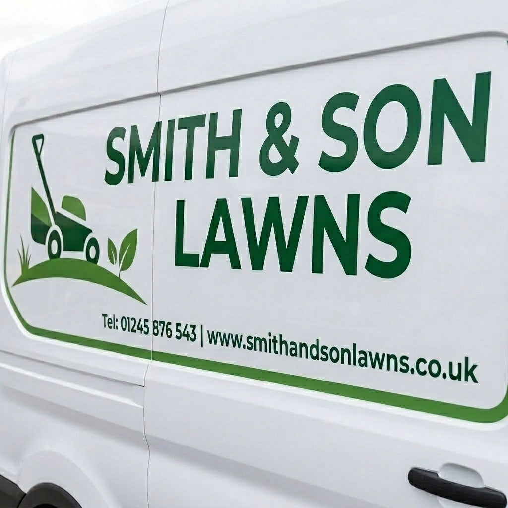 Range of personalised signage styles showcased on the SignStation About page